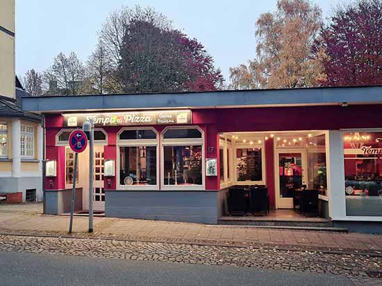 Foto Außenansicht Restaurant Tempo die Pizza