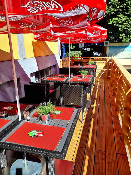 Foto Terrasse Restaurant Tempo di Pizza